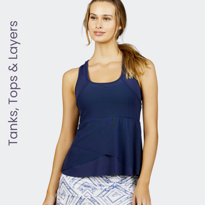 pickleball tops,tanks and layers