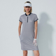 Daily Sports Mosaic Navy/Pink Short Sleeve Dress