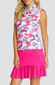 Tail Oaklen Flora Bliss Sleeveless Golf Top
