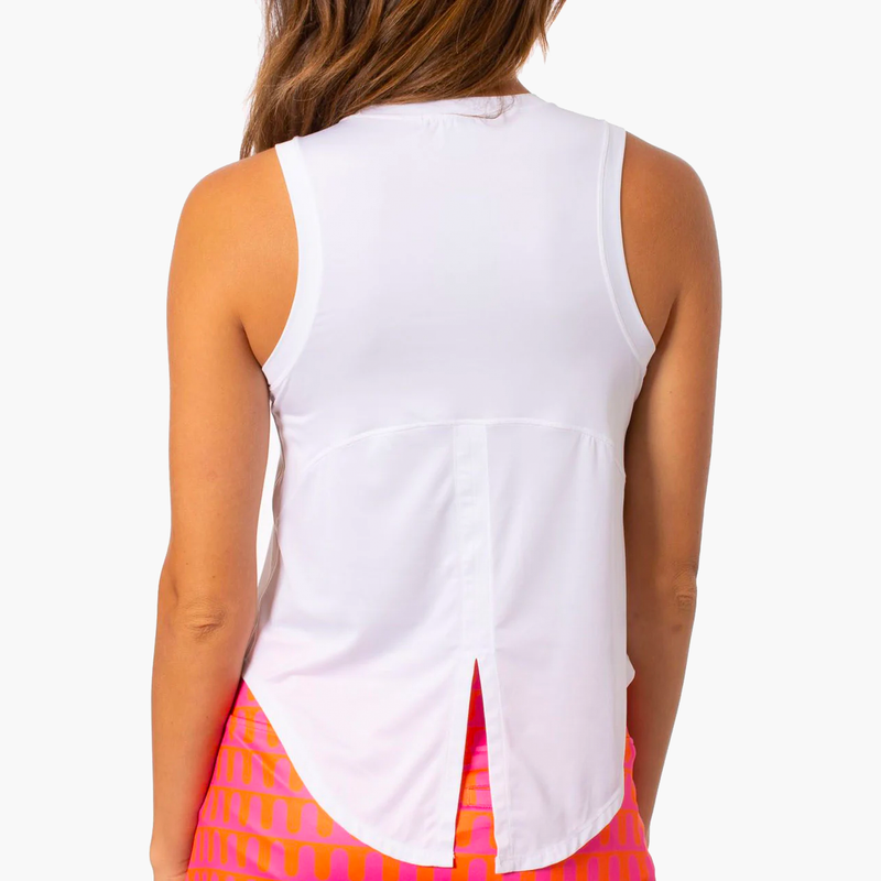Golftini Tie Back Stretch Tank (Solids)