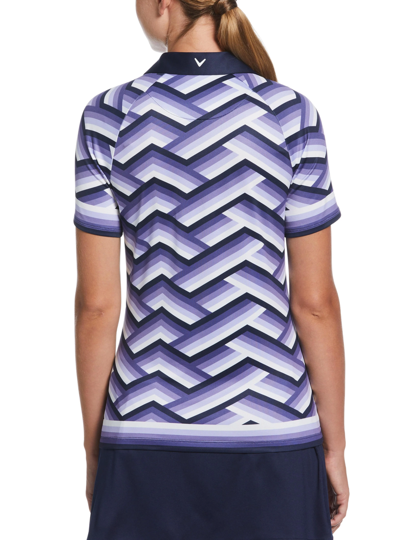Callaway Chevron Gradient Golf Polo